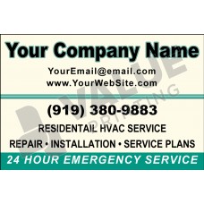 HVAC Vehicle Magnet #3